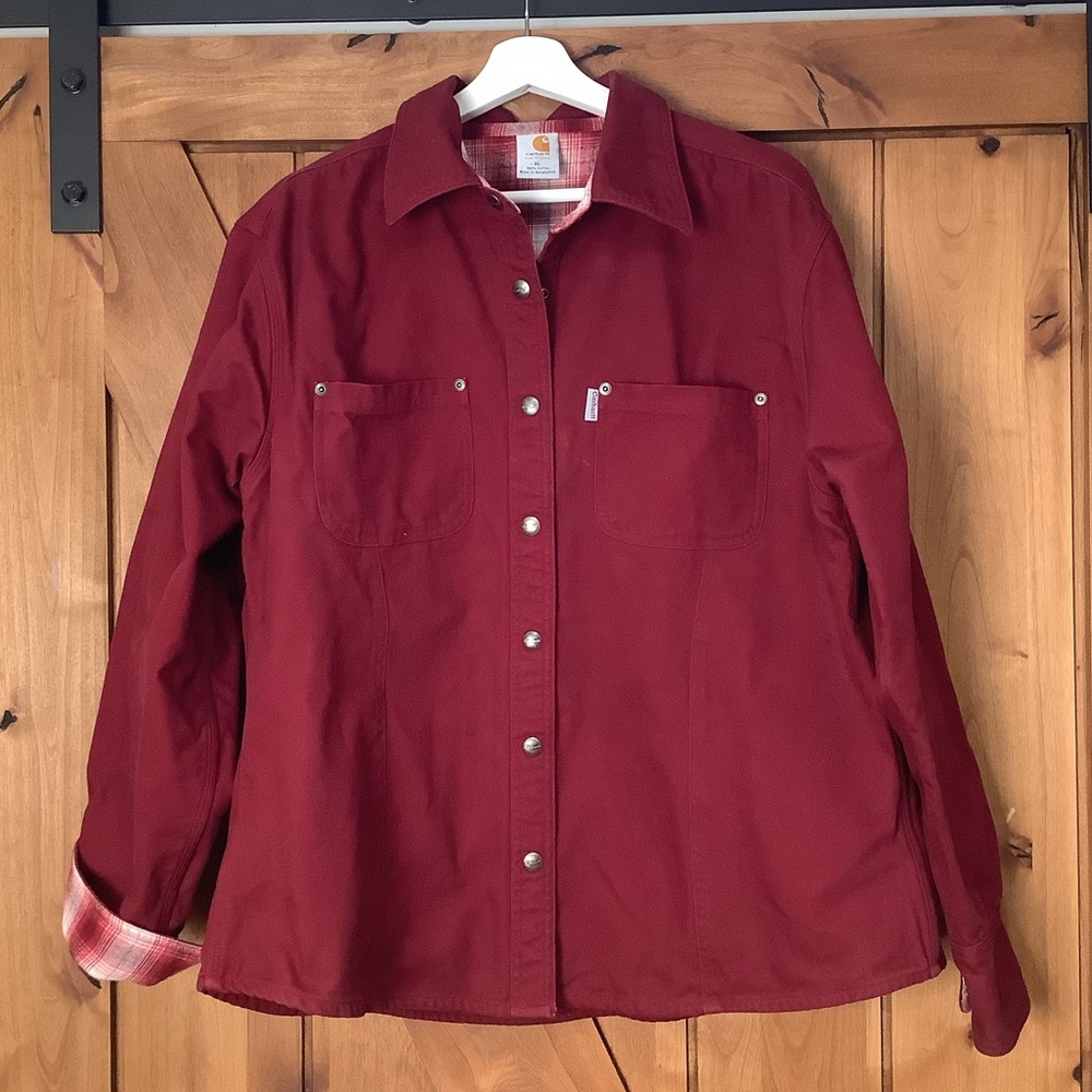 Carhartt Womens Canvas Utility Barn Chore Coat Workwear XL